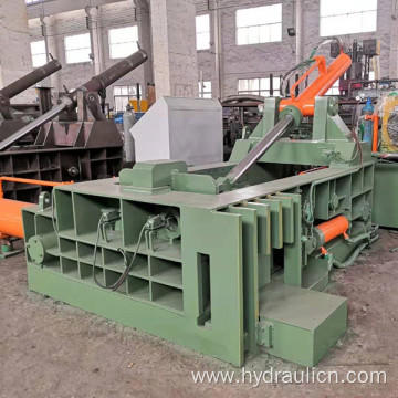 Push-out Scrap Aluminum Iron Steel Metal Packaging Machine